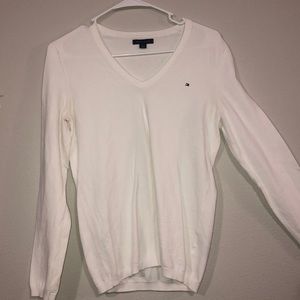White Tommy Hilfiger Sweater